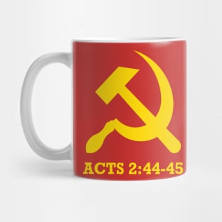 Christian Communism Acts 2:44-45 Mug